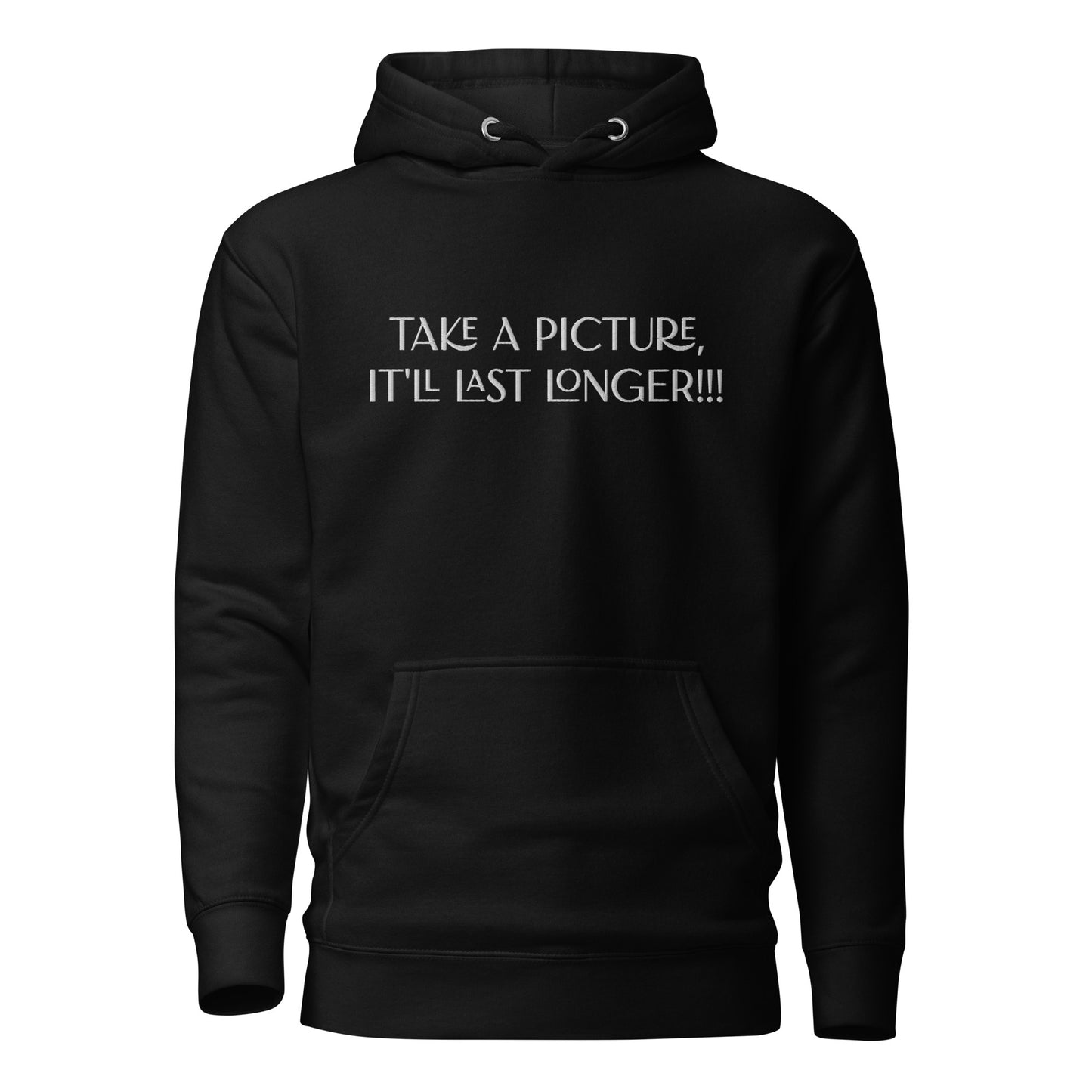 A'Savoir Embroidery Hoodie - "Take a picture"