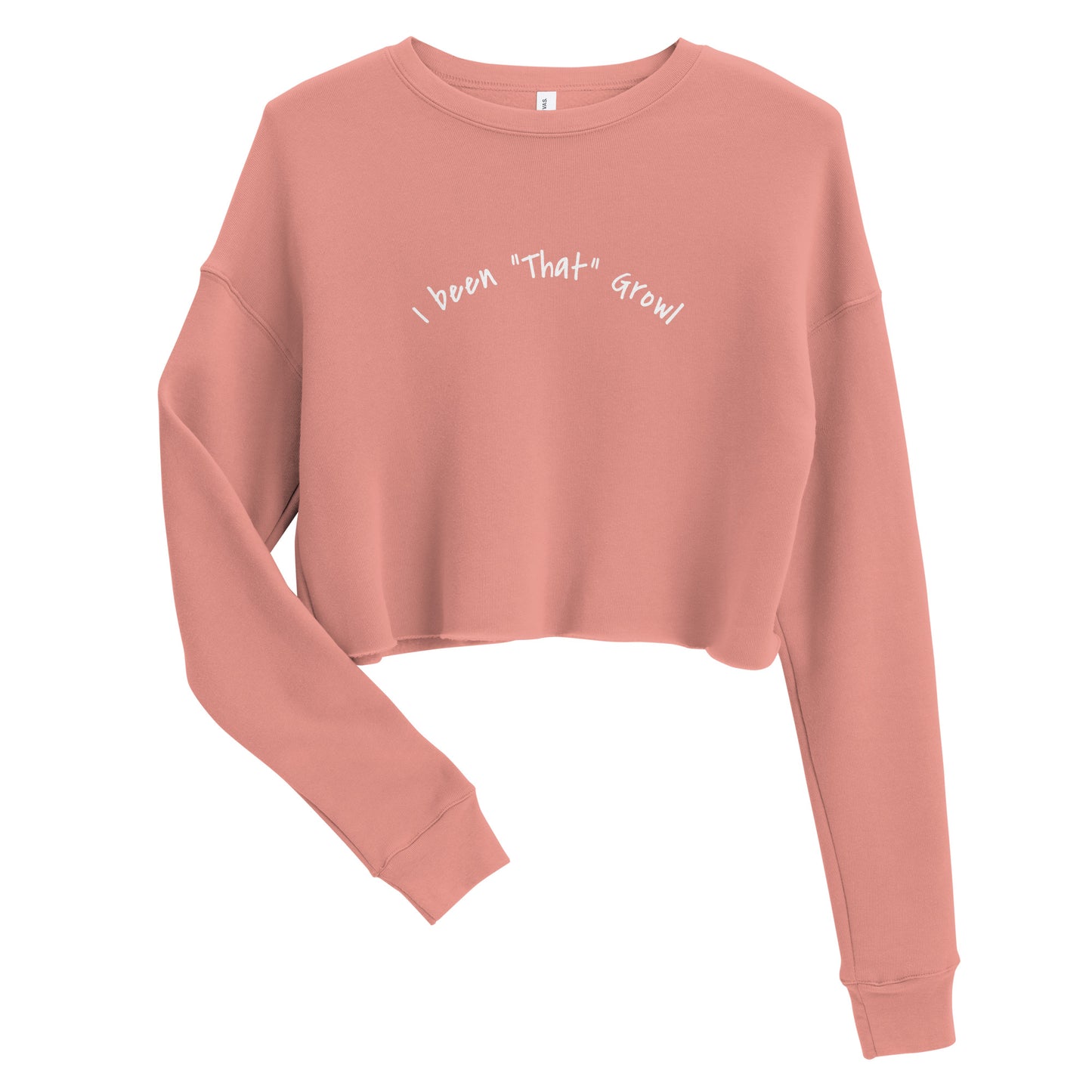 A'Savoir Crop Sweatshirt - "I been"